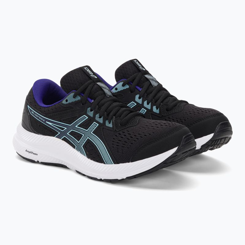 Dámské běžecké boty ASICS Gel-Contend 8 black/aquarium 4
