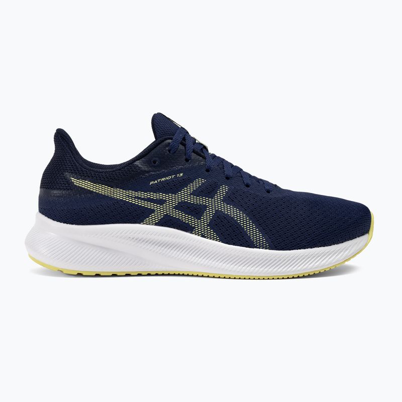 ASICS Patriot 13 pánské běžecké boty deep ocean/glow yellow 2
