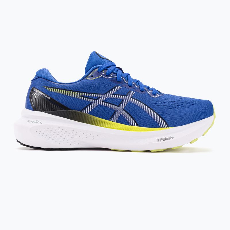 ASICS Gel-Kayano 30 pánské běžecké boty illusion blue/glow yellow 2