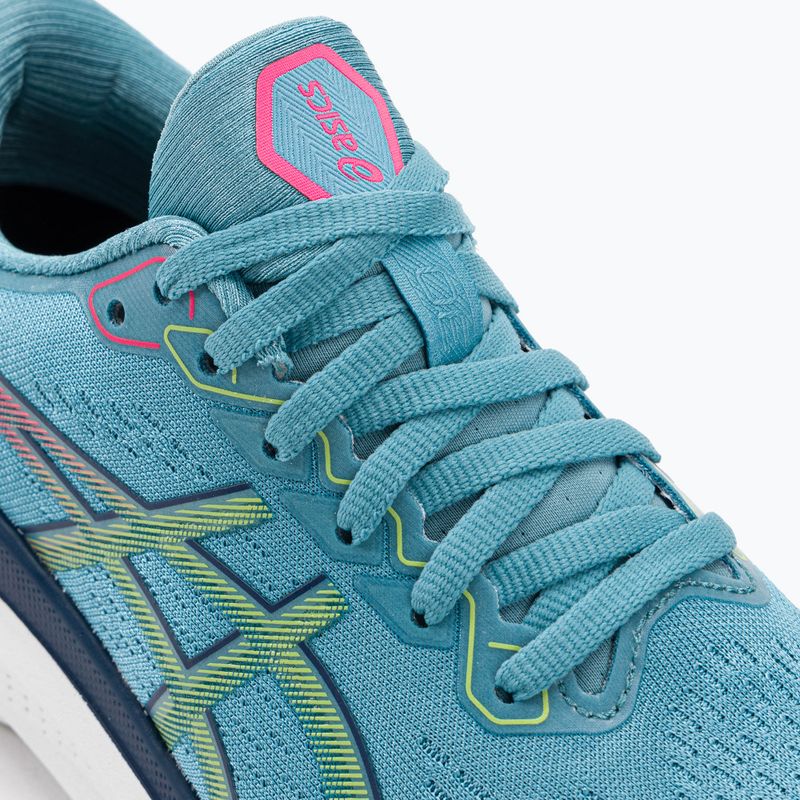 ASICS Gel-Kayano 30 dámské běžecké boty gris blue/lime green 9