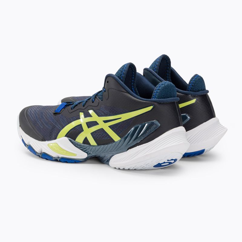 Pánská volejbalová obuv ASICS Metarise french blue / glow yellow 4