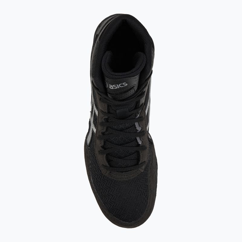 Zápasnické boty ASICS Matcontrol 3 black/pure silver 5