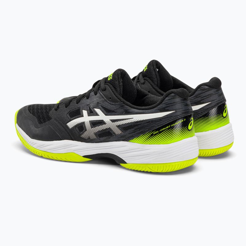 Pánská squashová obuv ASICS Gel-Court Hunter 3 black / white 3