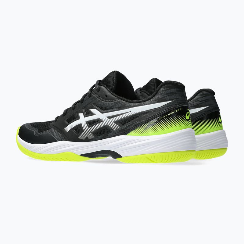 Pánská squashová obuv ASICS Gel-Court Hunter 3 black / white 17