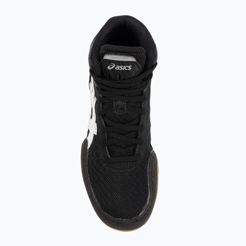 Dětské zápasnické boty ASICS Matflex 7 GS black/white 5
