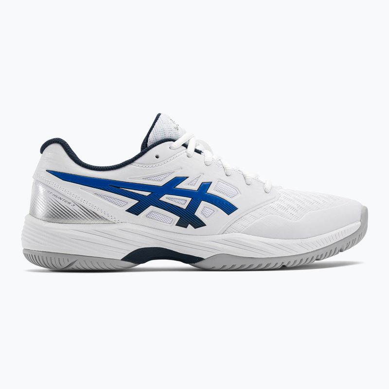 Pánská squashová obuv ASICS Gel-Court Hunter 3 white / illusion blue 2