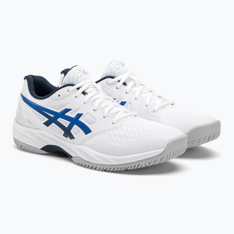 Pánská squashová obuv ASICS Gel-Court Hunter 3 white / illusion blue 4