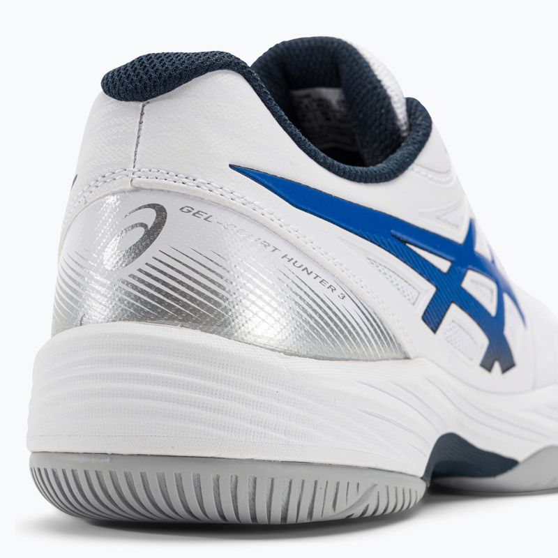 Pánská squashová obuv ASICS Gel-Court Hunter 3 white / illusion blue 9