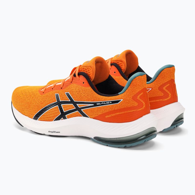 ASICS Gel-Pulse 14 pánské běžecké boty bright orange/black 3