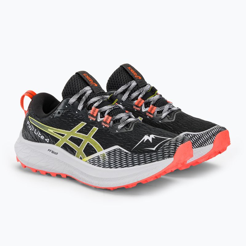 Dámské běžecké boty  ASICS FUJILITE 4 black/cacti 5