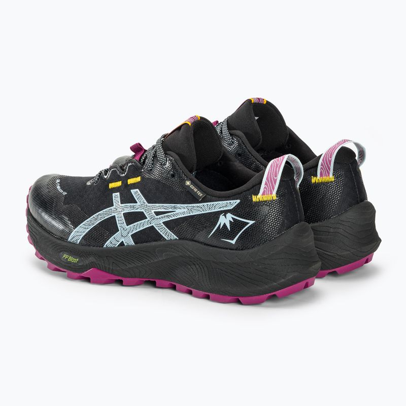Dámské běžecké boty  ASICS Gel-Trabuco 12 GTX black/light blue 4