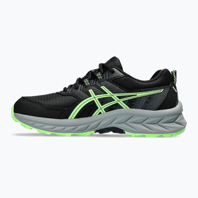 Dětské běžecké boty  ASICS Gel-Venture 9 GS black/illuminate green 3