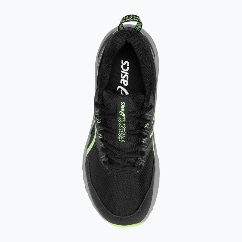 Dětské běžecké boty  ASICS Gel-Venture 9 GS black/illuminate green 7