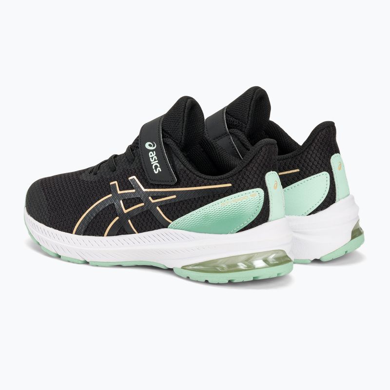Buty do biegania dziecięce ASICS GT-1000 12 PS black/apricot crush 4