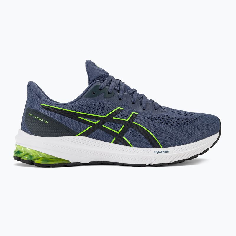 Pánské běžecké boty ASICS GT-1000 12 thunder blue/electric lime 3