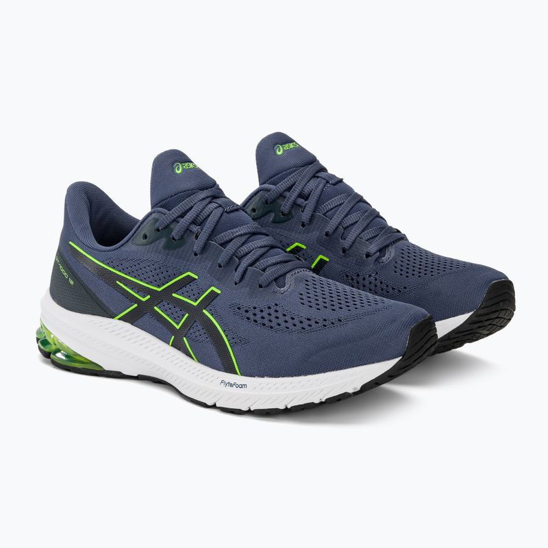 Pánské běžecké boty ASICS GT-1000 12 thunder blue/electric lime 5