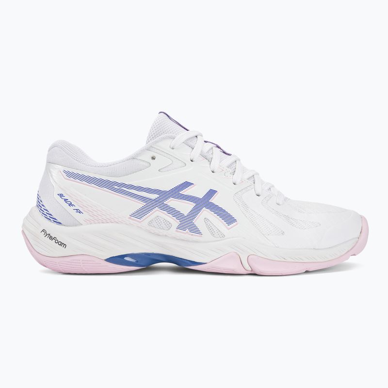 Dámské boty na squash ASICS Blade FF white/sapphire 2