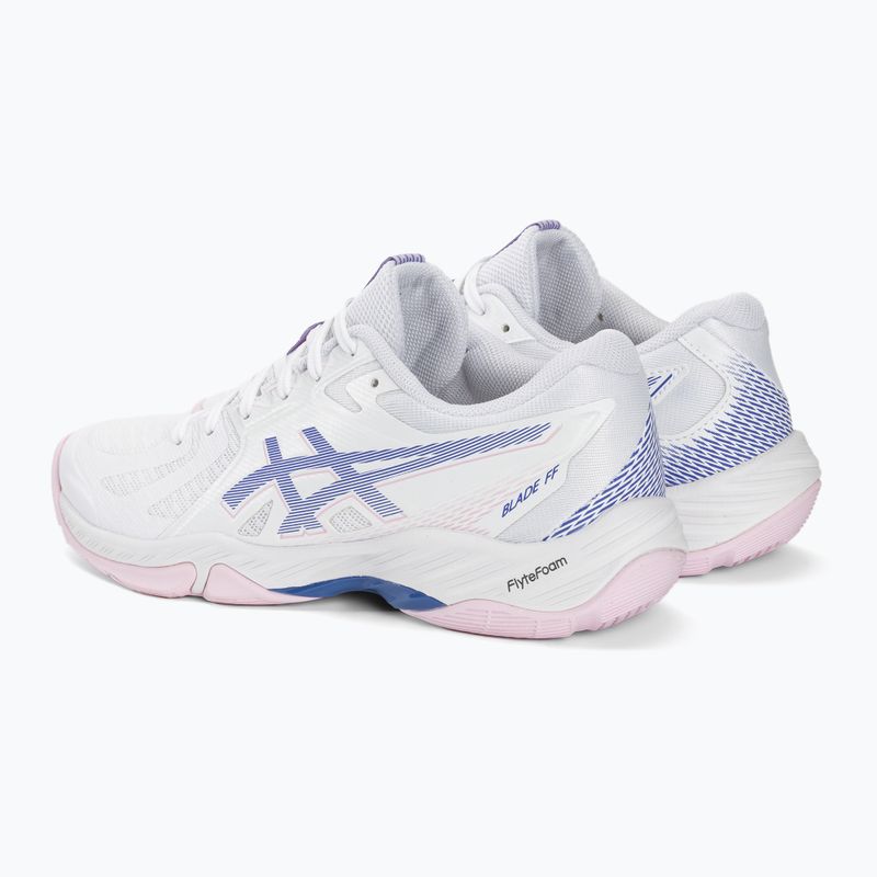 Dámské boty na squash ASICS Blade FF white/sapphire 3