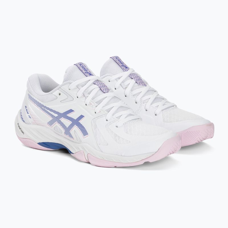 Dámské boty na squash ASICS Blade FF white/sapphire 4