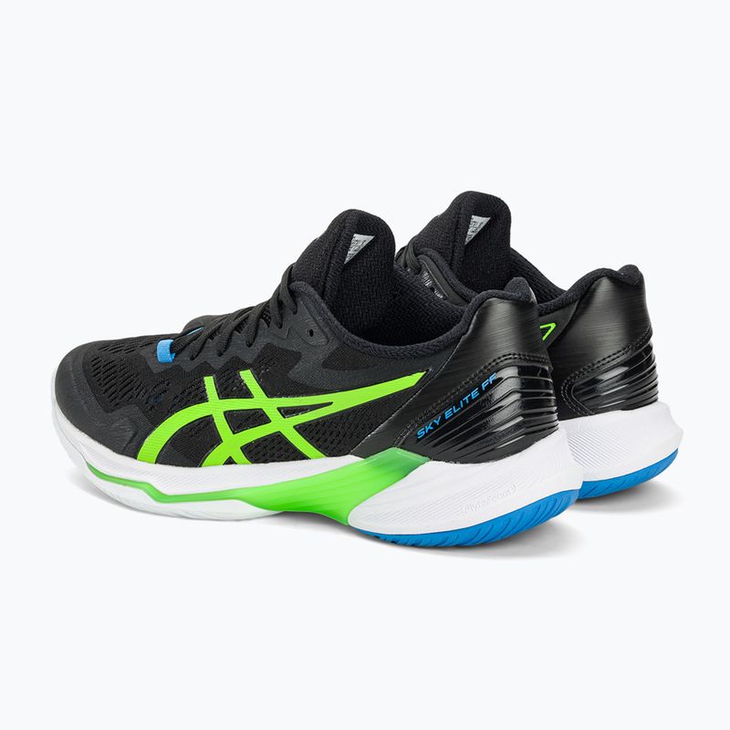 Pánské volejbalové boty ASICS Sky Elite FF 2 black/lime burst 3