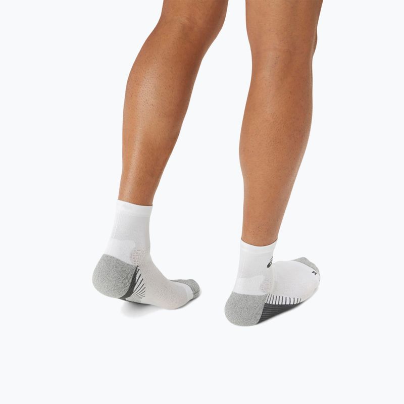 Běžecké ponožky ASICS Performance Run Quarter brilliant white 5
