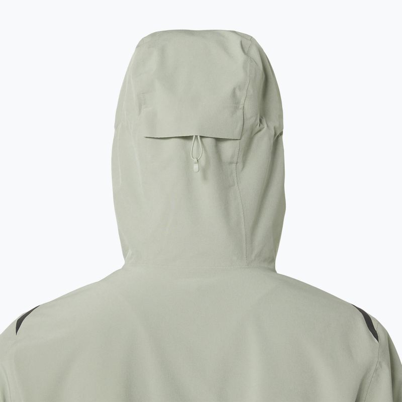 Dámská běžecká bunda  ASICS Accelerate Waterproof 2.0 olive grey 5