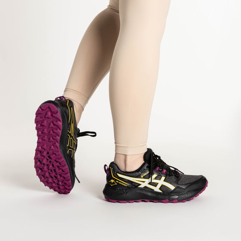 Buty do biegania damskie ASICS Gel-Sonoma 7 GTX black/light blue 2