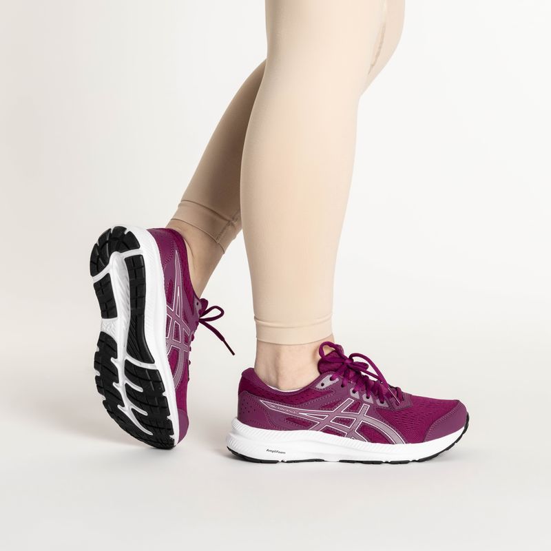 Buty do biegania damskie ASICS Gel-Contend 8 blackberry/pure silver 2