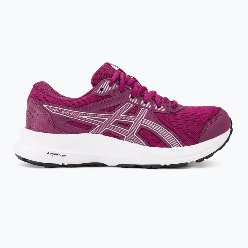 Buty do biegania damskie ASICS Gel-Contend 8 blackberry/pure silver 3