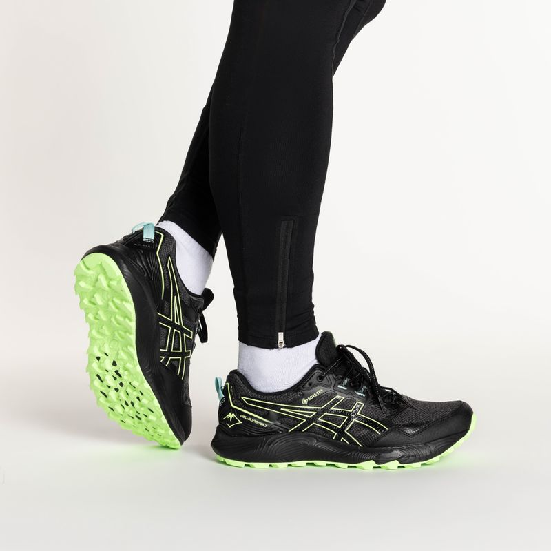 Buty do biegania męskie ASICS Gel-Sonoma 7 GTX black/illuminate green 2