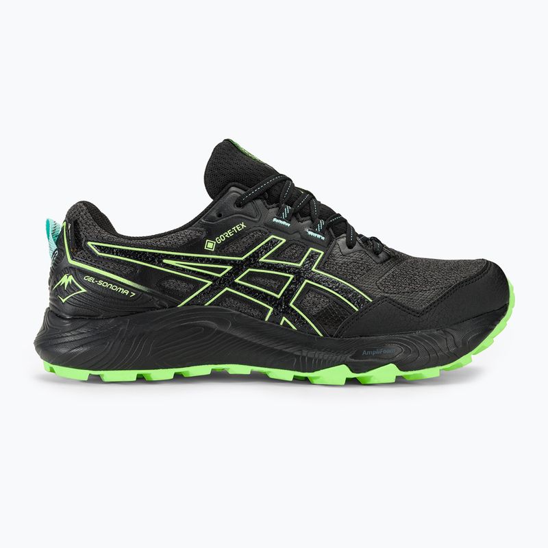 Buty do biegania męskie ASICS Gel-Sonoma 7 GTX black/illuminate green 3