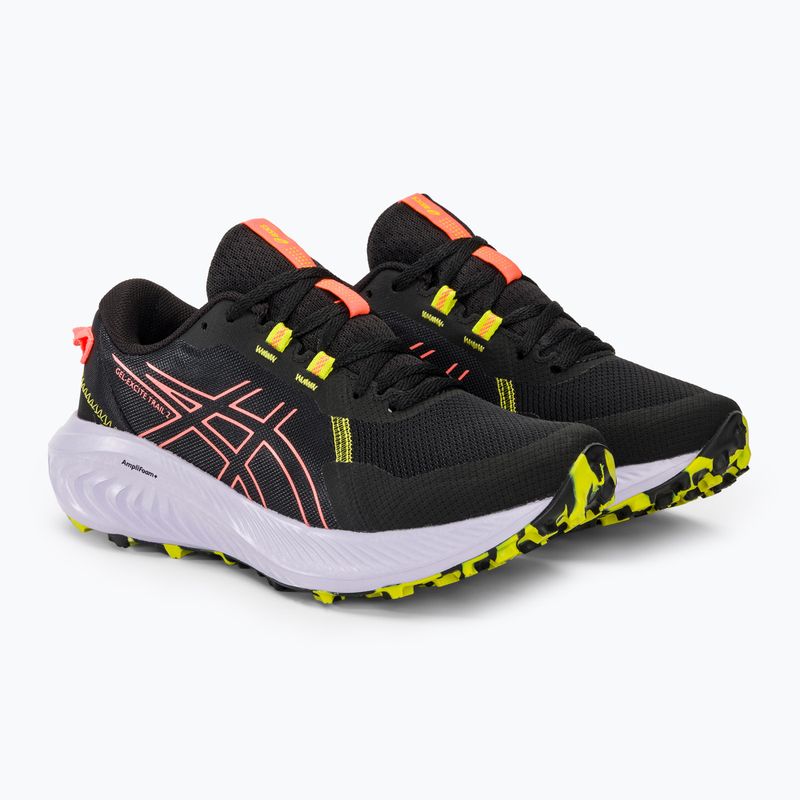 Dámské běžecké boty  ASICS Gel-Excite Trail 2 black/sun coral 5