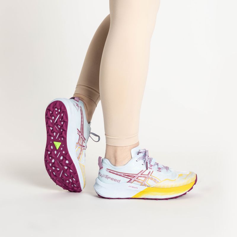 Dámské běžecké boty  ASICS FUJISPEED 2 light blue/blackberry 2