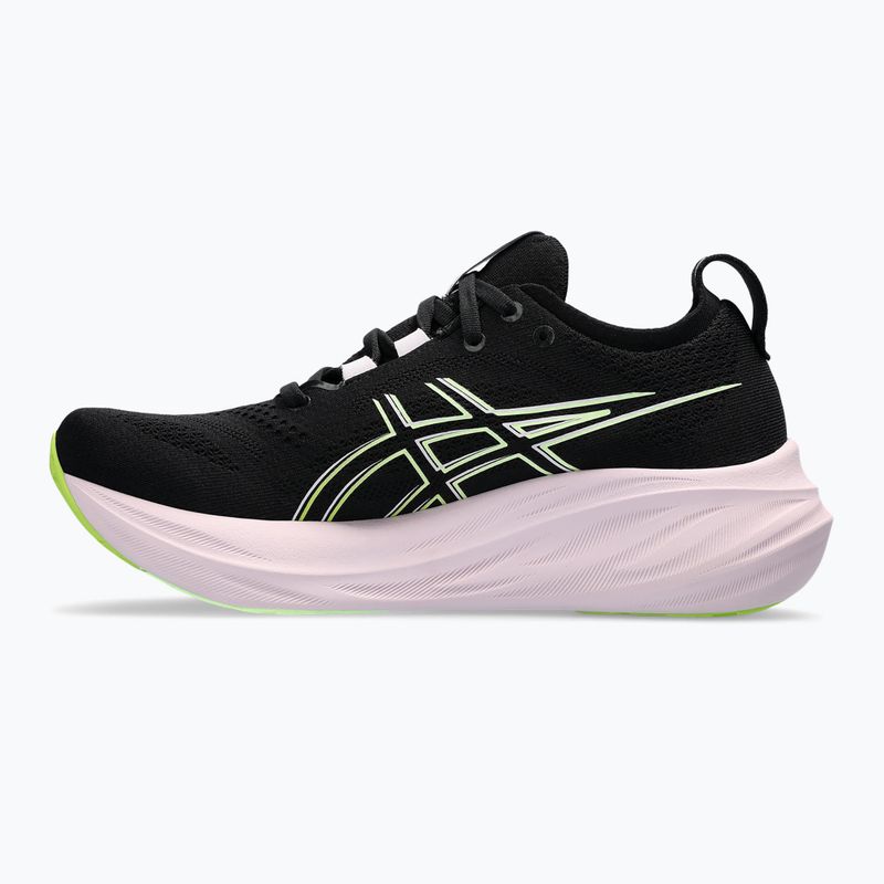 Dámské běžecké boty ASICS Gel-Nimbus 26 black/neon lime 9