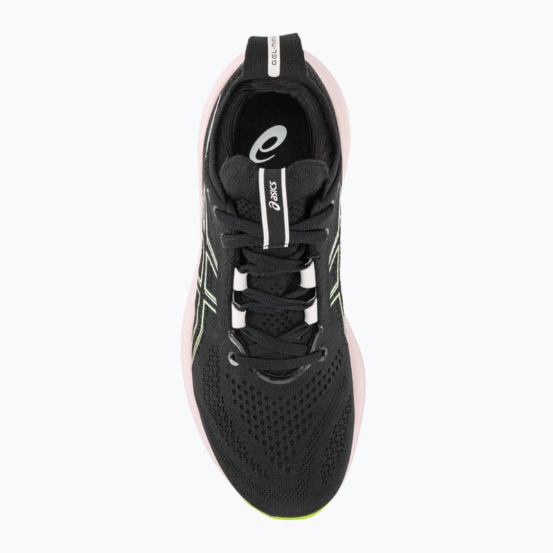 Dámské běžecké boty ASICS Gel-Nimbus 26 black/neon lime 7