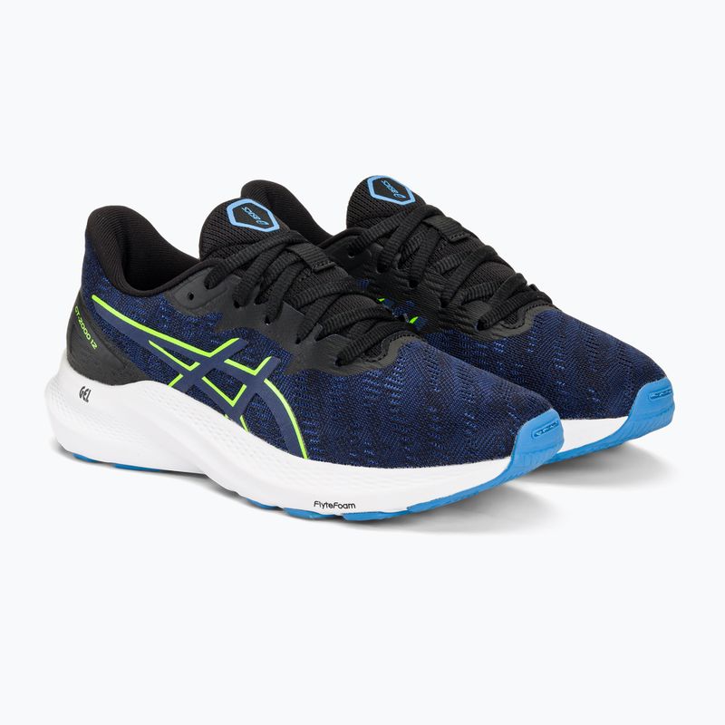 Dětské běžecké boty ASICS GT-2000 12 GS black/blue expanse 5