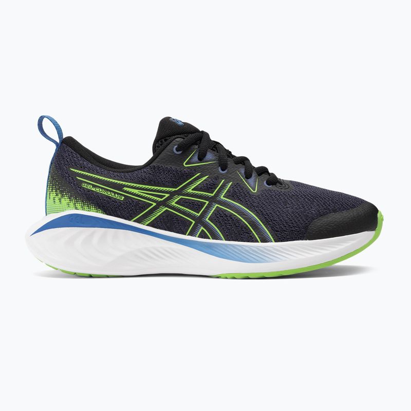 Dětské běžecké boty ASICS Gel-Cumulus 25 GS black/electric lime 2