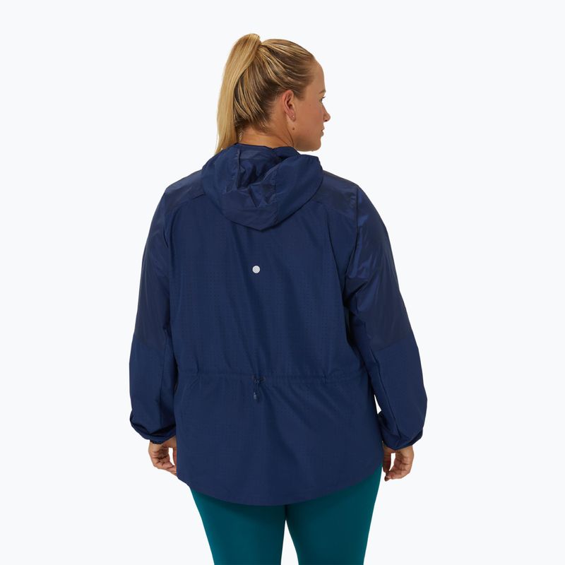 Dámská běžecká bunda ASICS Nagino Run Packable blue expanse 2