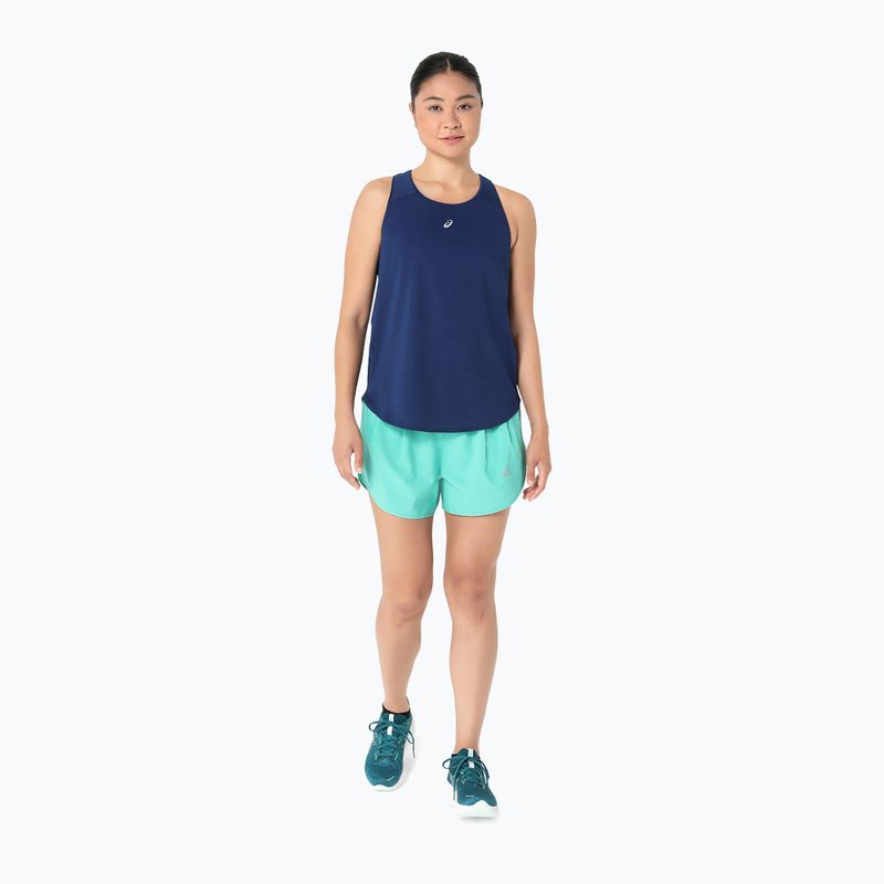 Dámské běžecké tílko ASICS Road Tank blue expanse 3