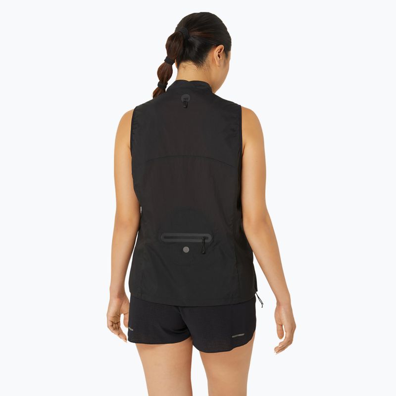 Dámská běžecká vesta   ASICS Metarun Packable Gilet performance black 3