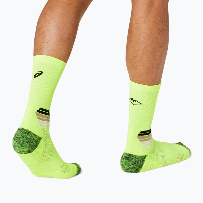 Běžecké ponožky ASICS Fujitrail Run Crew sefety yellow/performance black 6