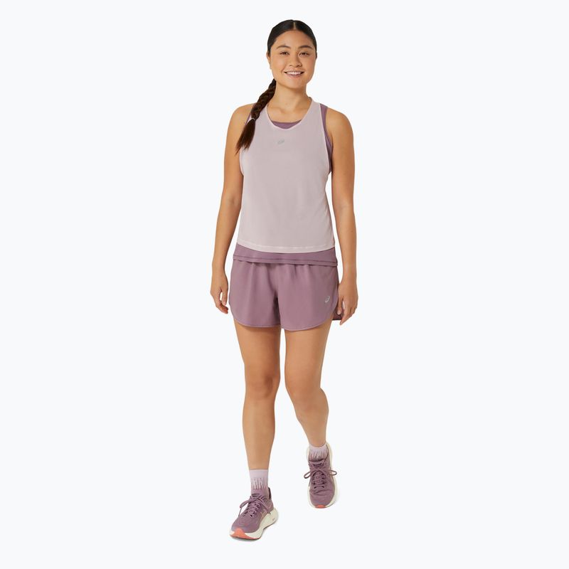 Dámské běžecké tílko tank top ASICS Nagino Run Tank watershed rose/dusty mauve 2