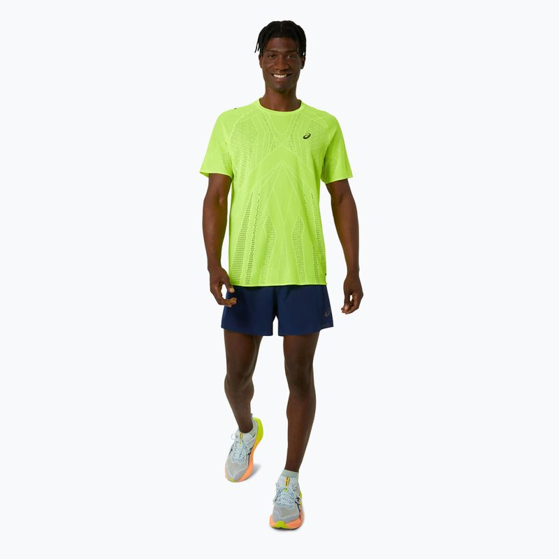 Pánské běžecké tričko ASICS Metarun Top safety yellow 2