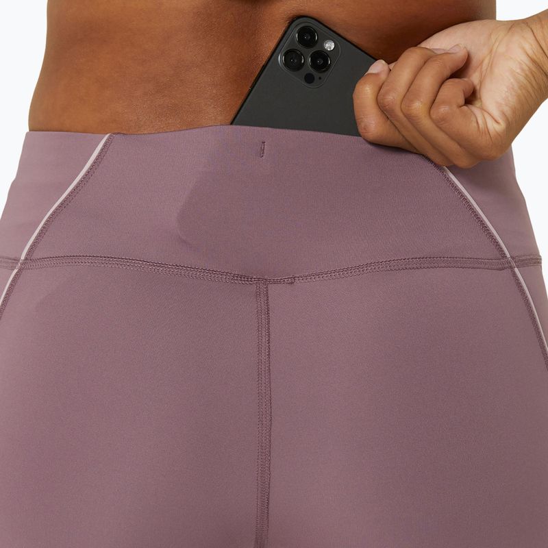 Dámské běžecké legíny ASICS Icon dusty mauve / faded orange 6