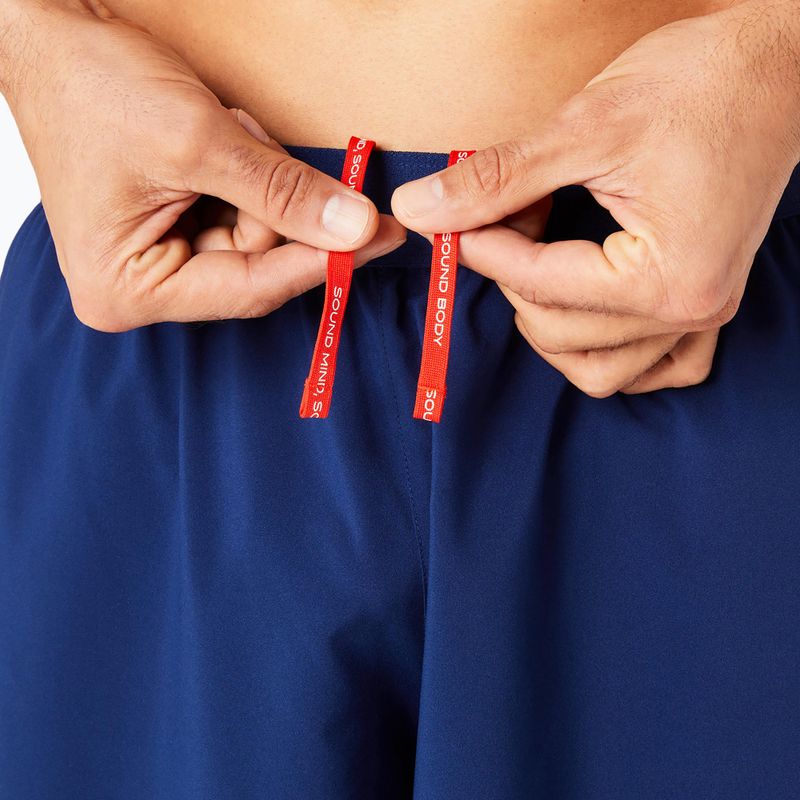 Pánské běžecké kraťasy  ASICS Road 7IN blue expanse 4