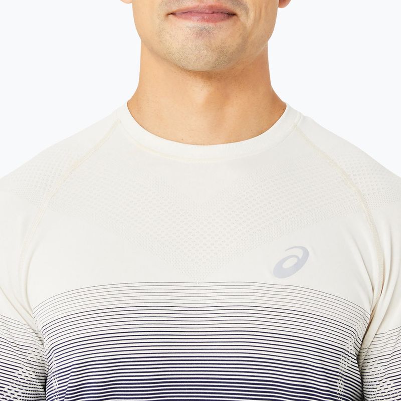 Pánské běžecké tričko longsleeve  ASICS Seamless birch/blue expanse 4