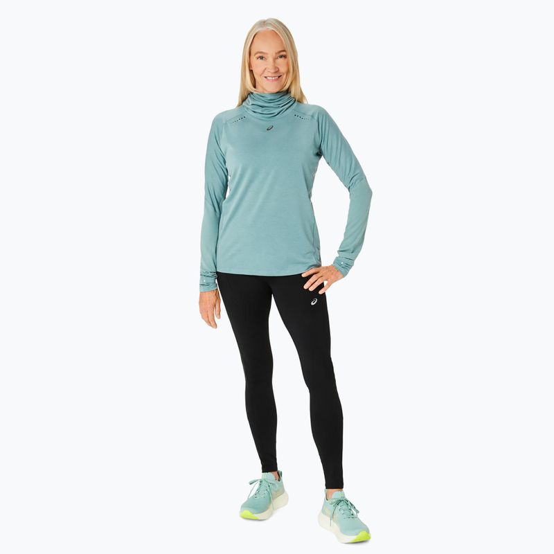 Dámská běžecká mikina  ASICS Metarun Winter LS Hoodie celadon 2