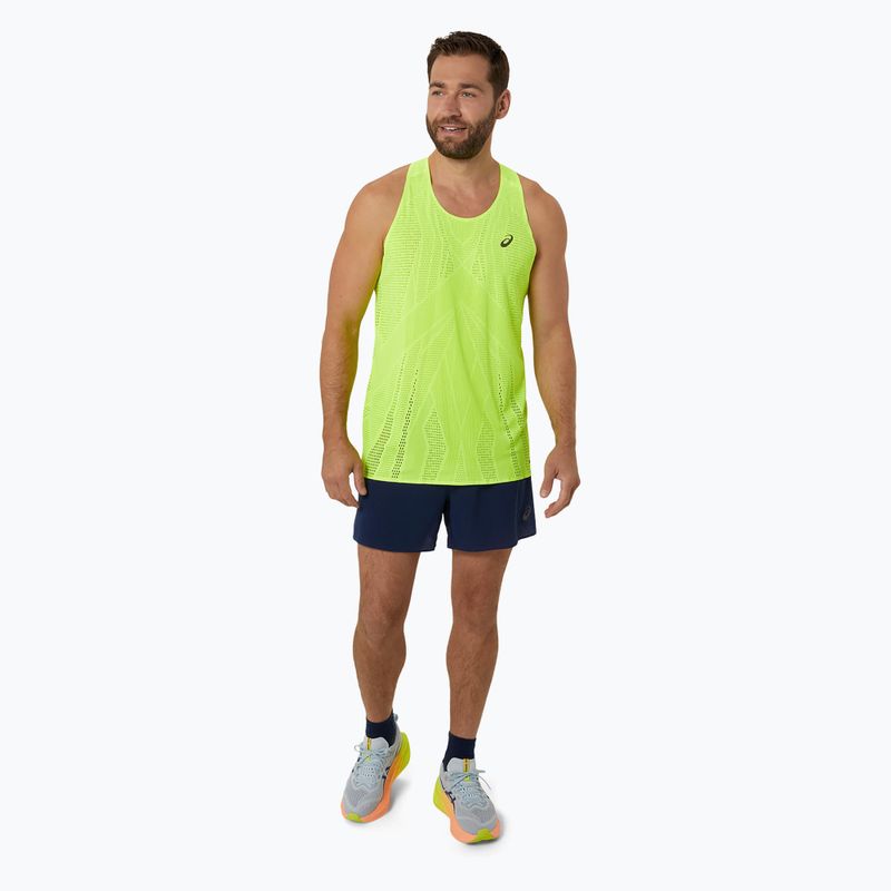 Pánské běžecké kraťasy  ASICS Metarun 5IN blue expanse 2