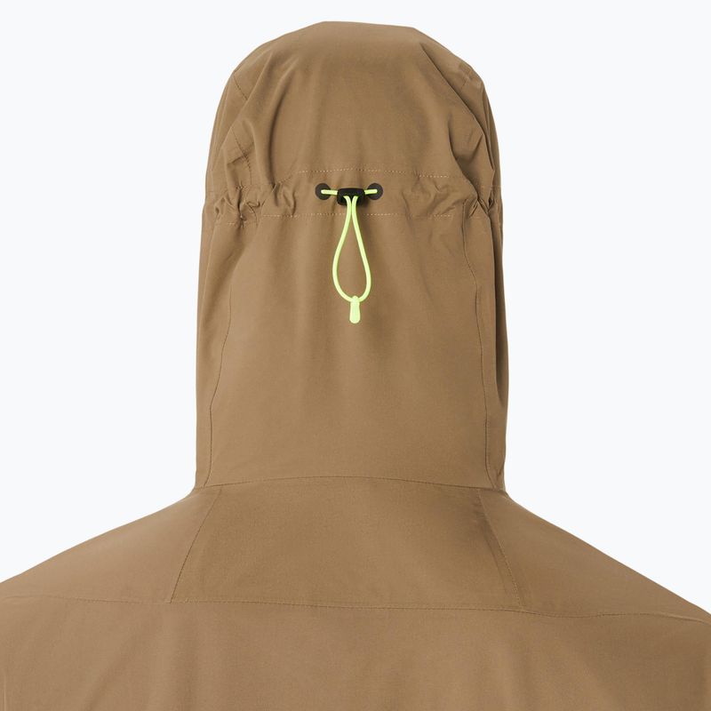 Pánská běžecká bunda ASICS Fujitrail Waterproof pepper 5