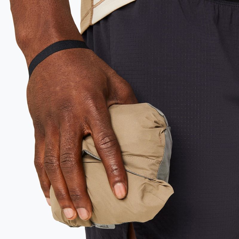 Pánská běžecká bunda ASICS Fujitrail Waterproof pepper 9